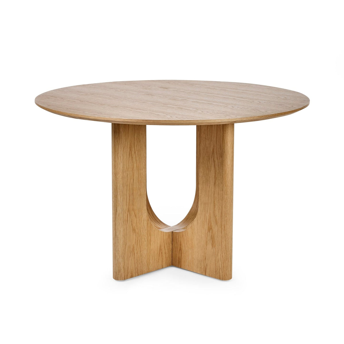 Wooden Dining Table for 4 People Round - Cellini