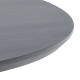 Wooden Dining Table for 4 People Round - Malika