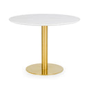 Wooden Dining Table for 4 People Round - Palermo