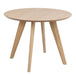Wooden Dining Table for 4 People Round - Townsville