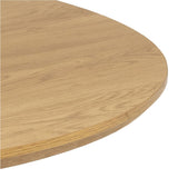Wooden Dining Table for 4 People Round - Yale