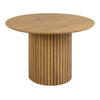 Wooden Dining Table for 4 People Round - Yale