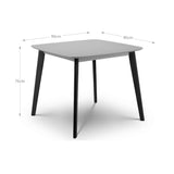 Wooden Dining Table for 4 People Square - Casa