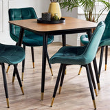 Wooden Dining Table for 4 People Square - Findlay
