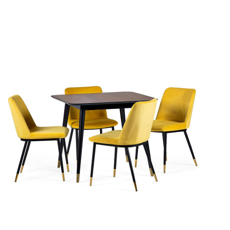 Wooden Dining Table for 4 People Square - Findlay