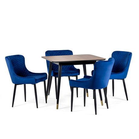 Wooden Dining Table for 4 People Square - Findlay