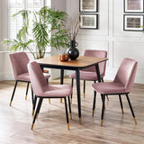 Wooden Dining Table for 4 People Square - Findlay