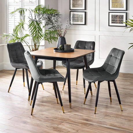 Wooden Dining Table for 4 People Square - Findlay