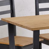 Wooden Dining Table for 4 People - Texas