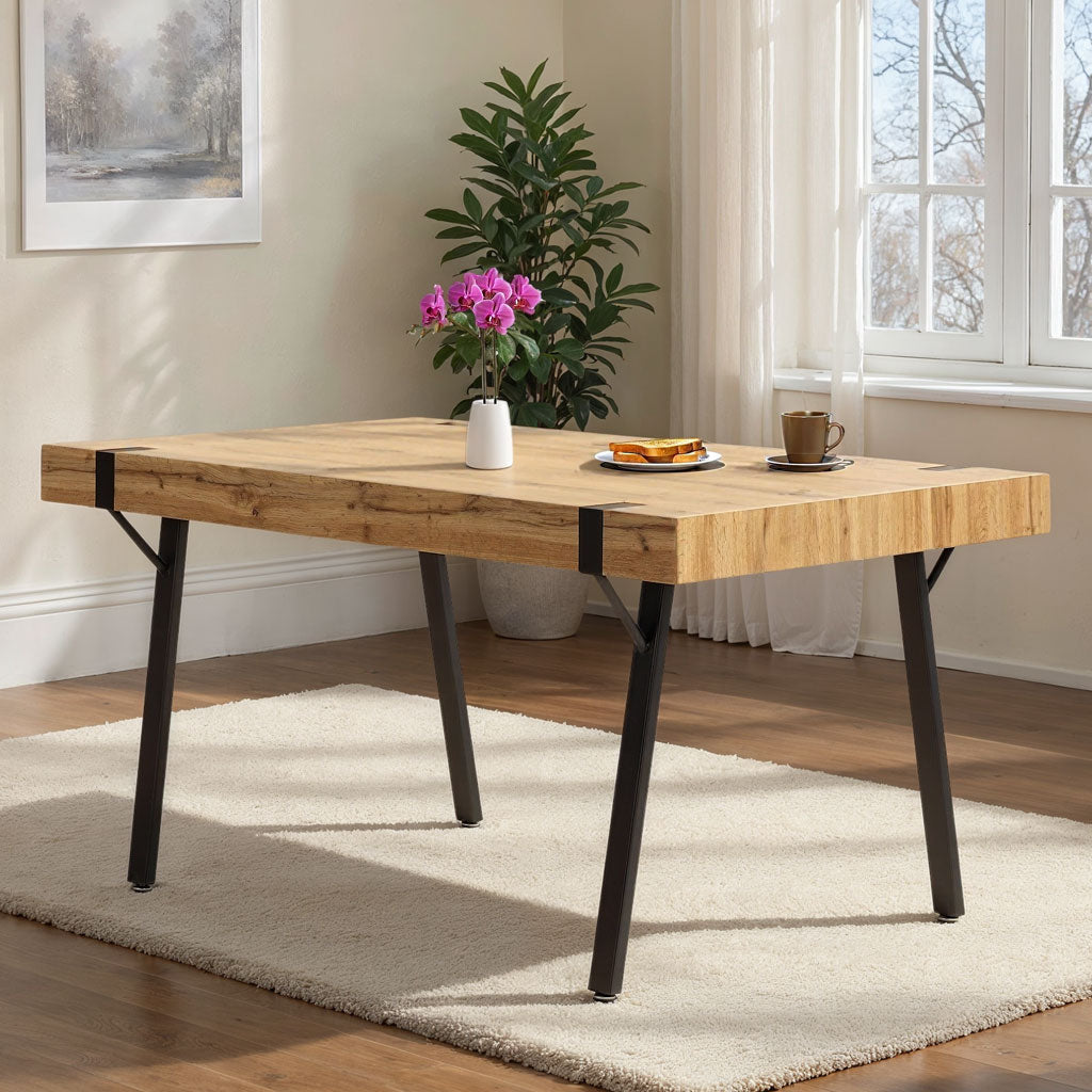 Wooden Dining Table for 4 People - Treviso