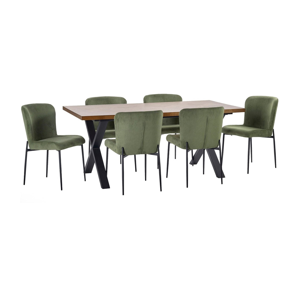 Wooden Dining Table for 4 to 6 People - Aron