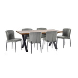 Wooden Dining Table for 4 to 6 People - Aron