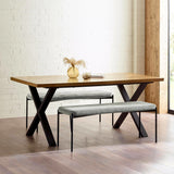 Wooden Dining Table for 4 to 6 People - Aron