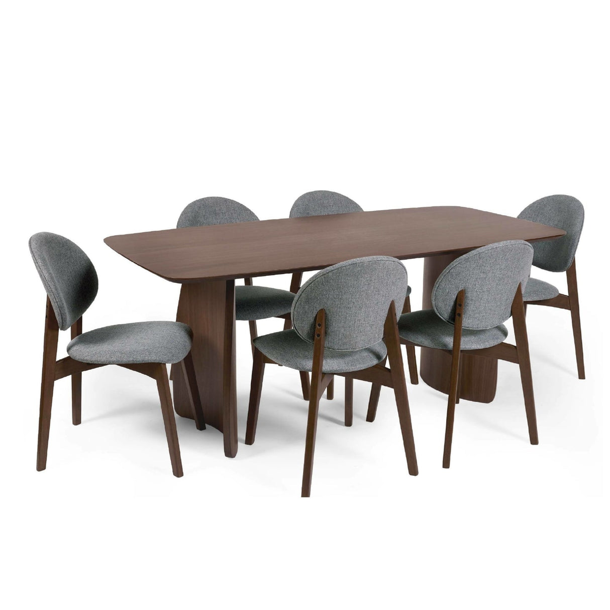 Wooden Dining Table for 4 to 6 People - Artemis