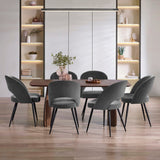 Wooden Dining Table for 4 to 6 People - Artemis