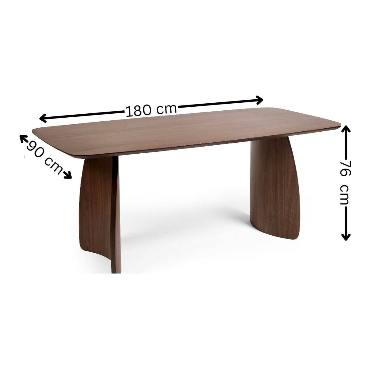 Wooden Dining Table for 4 to 6 People - Artemis