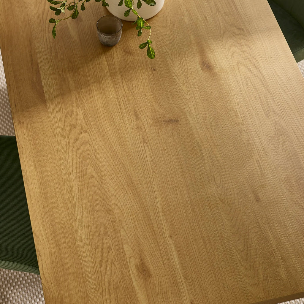 Wooden Dining Table for 4 to 6 People Rectangular - Arundel