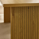 Wooden Dining Table for 4 to 6 People Rectangular - Arundel