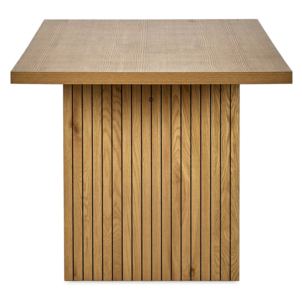 Wooden Dining Table for 4 to 6 People Rectangular - Arundel