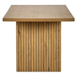 Wooden Dining Table for 4 to 6 People Rectangular - Arundel