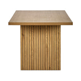 Wooden Dining Table for 4 to 6 People Rectangular - Arundel