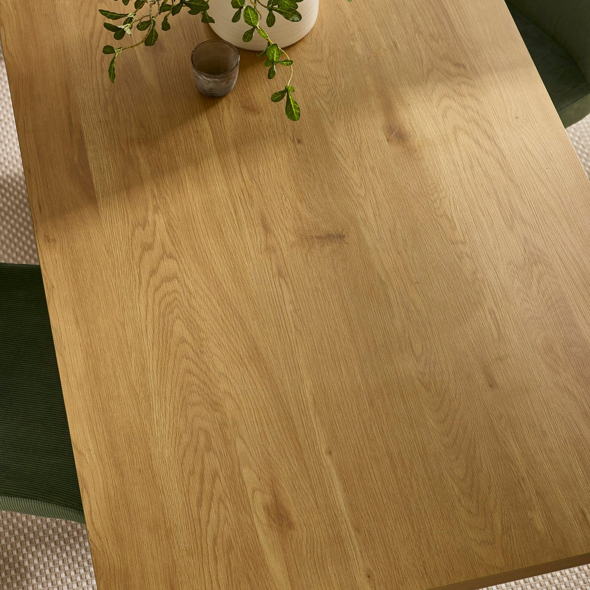 Wooden Dining Table for 4 to 6 People Rectangular - Arundel