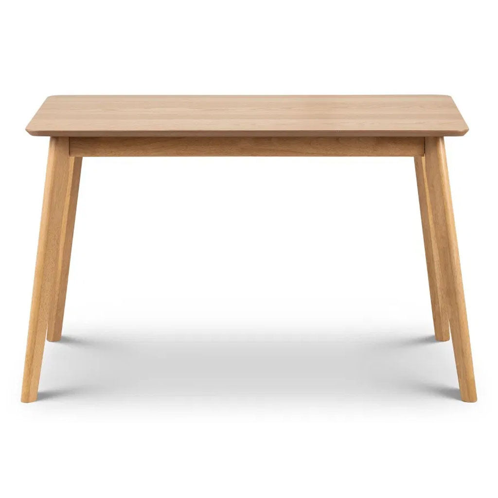 Wooden Dining Table for 4 to 6 People Rectangular - Boden