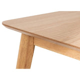 Wooden Dining Table for 4 to 6 People Rectangular - Boden
