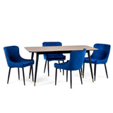 Wooden Dining Table for 4 to 6 People Rectangular - Findlay
