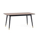 Wooden Dining Table for 4 to 6 People Rectangular - Findlay