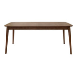 Wooden Dining Table for 4 to 6 People Rectangular - Montreux
