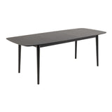Wooden Dining Table for 4 to 6 People Rectangular - Montreux