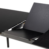 Wooden Dining Table for 4 to 6 People Rectangular - Montreux