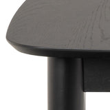 Wooden Dining Table for 4 to 6 People Rectangular - Montreux