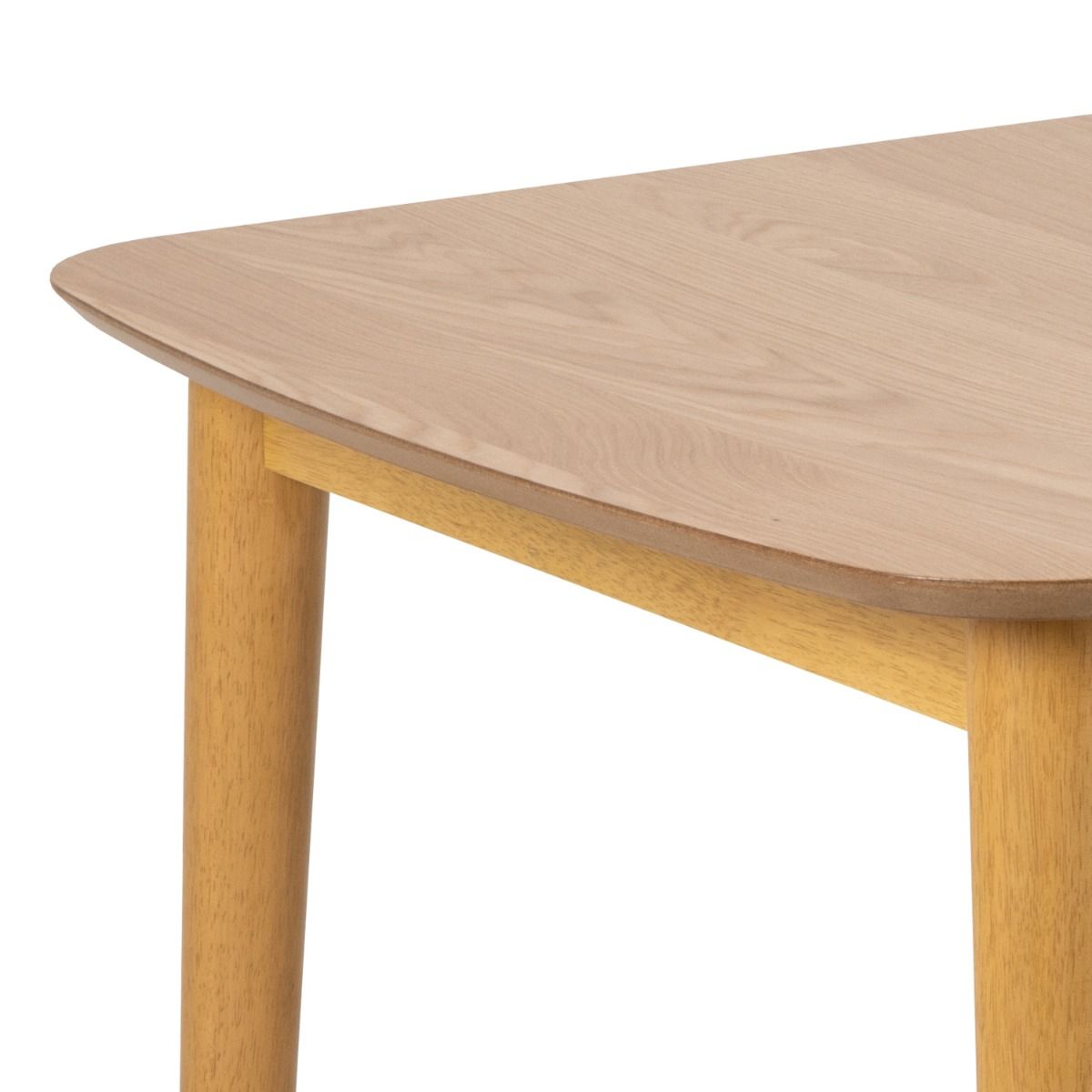 Wooden Dining Table for 4 to 6 People Rectangular - Montreux