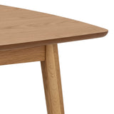 Wooden Dining Table for 4 to 6 People Rectangular - Nagano