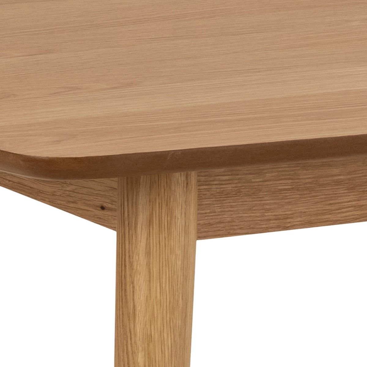 Wooden Dining Table for 4 to 6 People Rectangular - Nagano