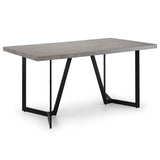 Wooden Dining Table for 6 People - Miller
