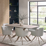 Wooden Dining Table for 6 People - Noah