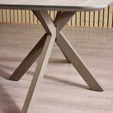 Wooden Dining Table for 6 People - Noah