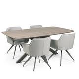 Wooden Dining Table for 6 People - Noah
