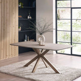 Wooden Dining Table for 6 People - Noah