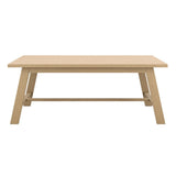 Wooden Dining Table for 6 to 8 People - Bourton