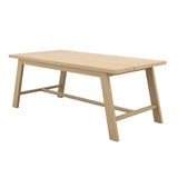 Wooden Dining Table for 6 to 8 People - Bourton