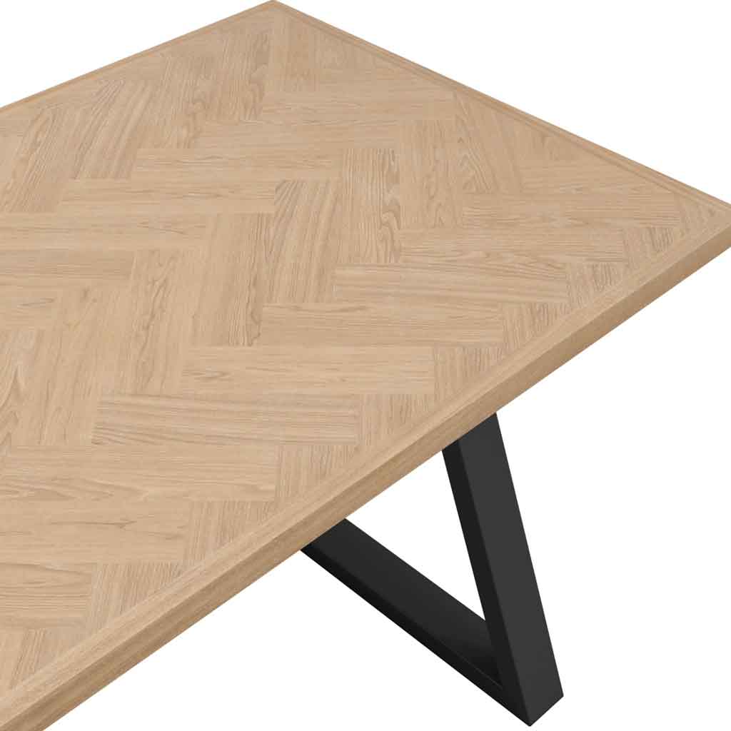 Wooden Dining Table for 6 to 8 People - Hyde