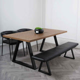 Wooden Dining Table for 6 to 8 People - Hyde