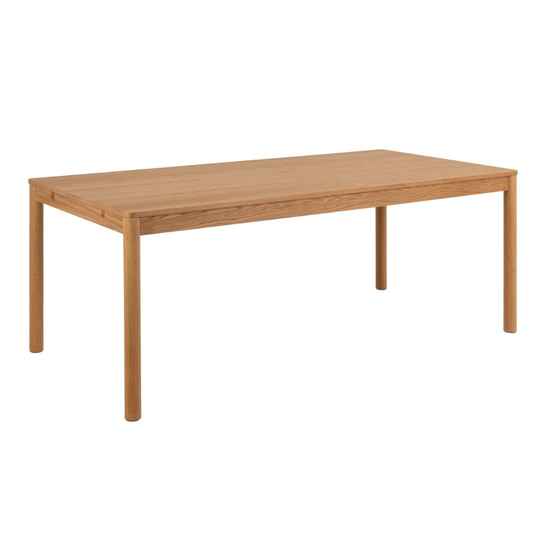 Wooden Dining Table for 6 to 8 People Rectangular - Atlantic