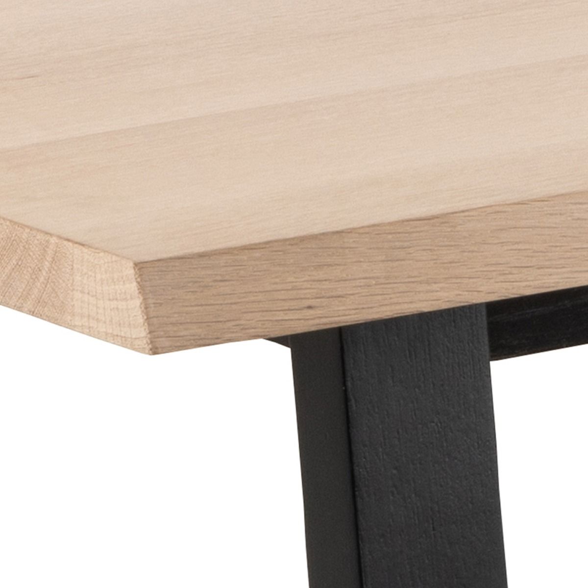 Wooden Dining Table for 8 People Rectangular - Malika