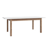 Wooden Dining Table for 8 People Rectangular - Wensley