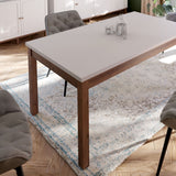 Wooden Dining Table for 8 People Rectangular - Wensley